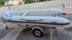 Надуваема лодка Quicksilver ALU RIB 420, снимка 2 - Воден транспорт - 45205790