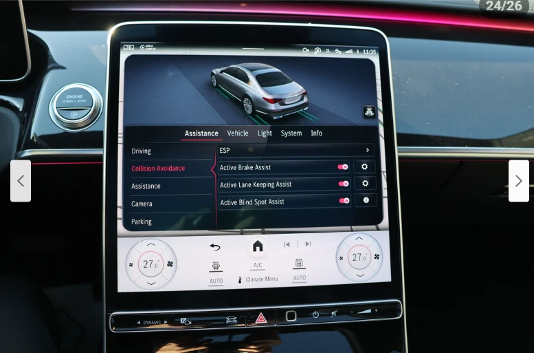 Mercedes-Benz S 580 S 580 4MATIC Sedan* * 3DDISPLAY* MAGICVCONTROL* , снимка 10 - Автомобили и джипове - 53443955