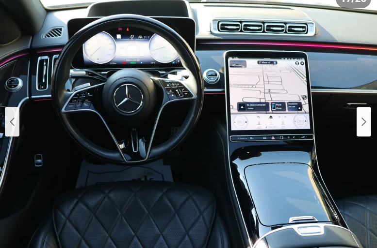 Mercedes-Benz S 580 S 580 4MATIC Sedan* * 3DDISPLAY* MAGICVCONTROL* , снимка 9 - Автомобили и джипове - 53443955