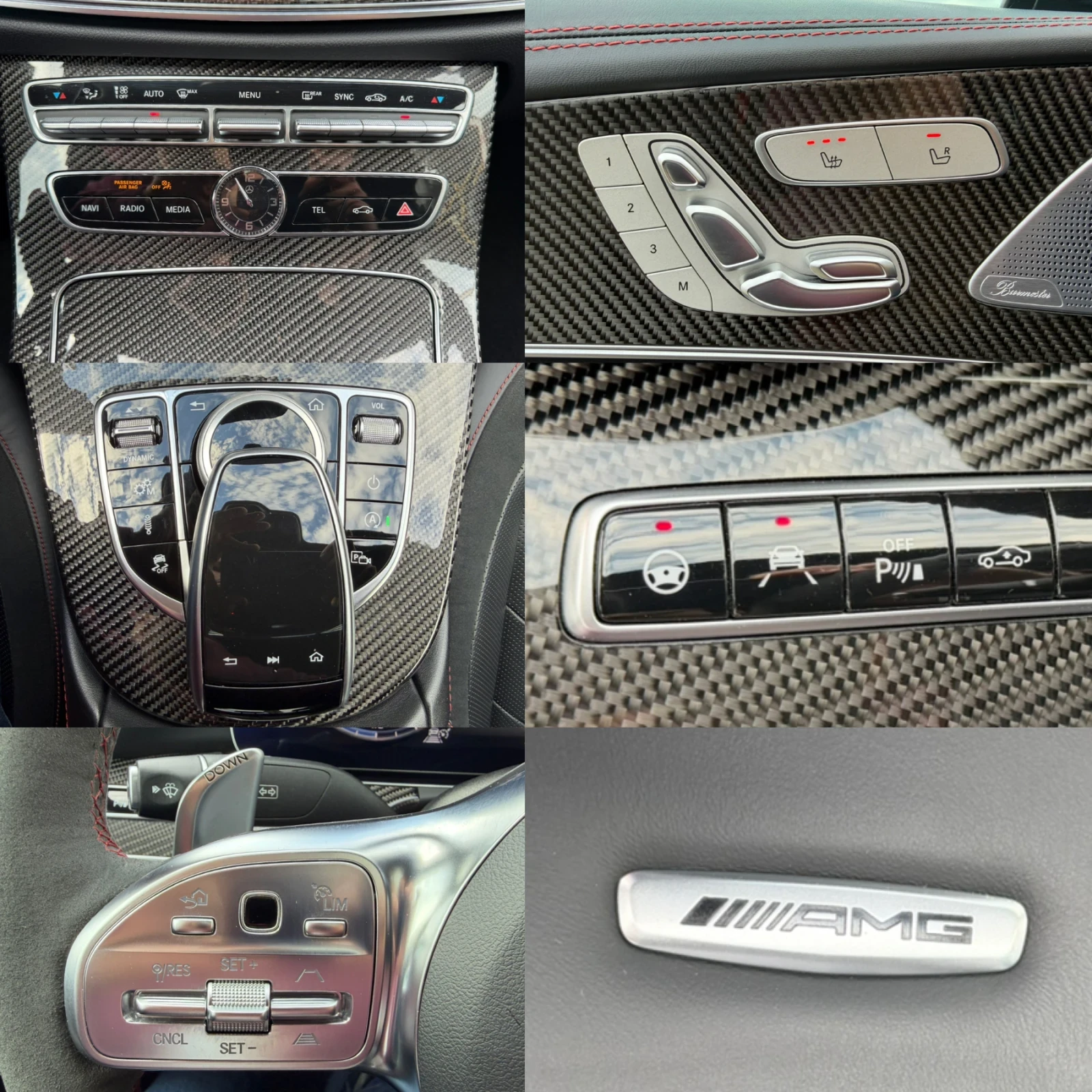 Mercedes-Benz CLS 53 AMG 4MATIC#DESIGNO#CARBON#93000KM | Mobile.bg � ����������� 17
