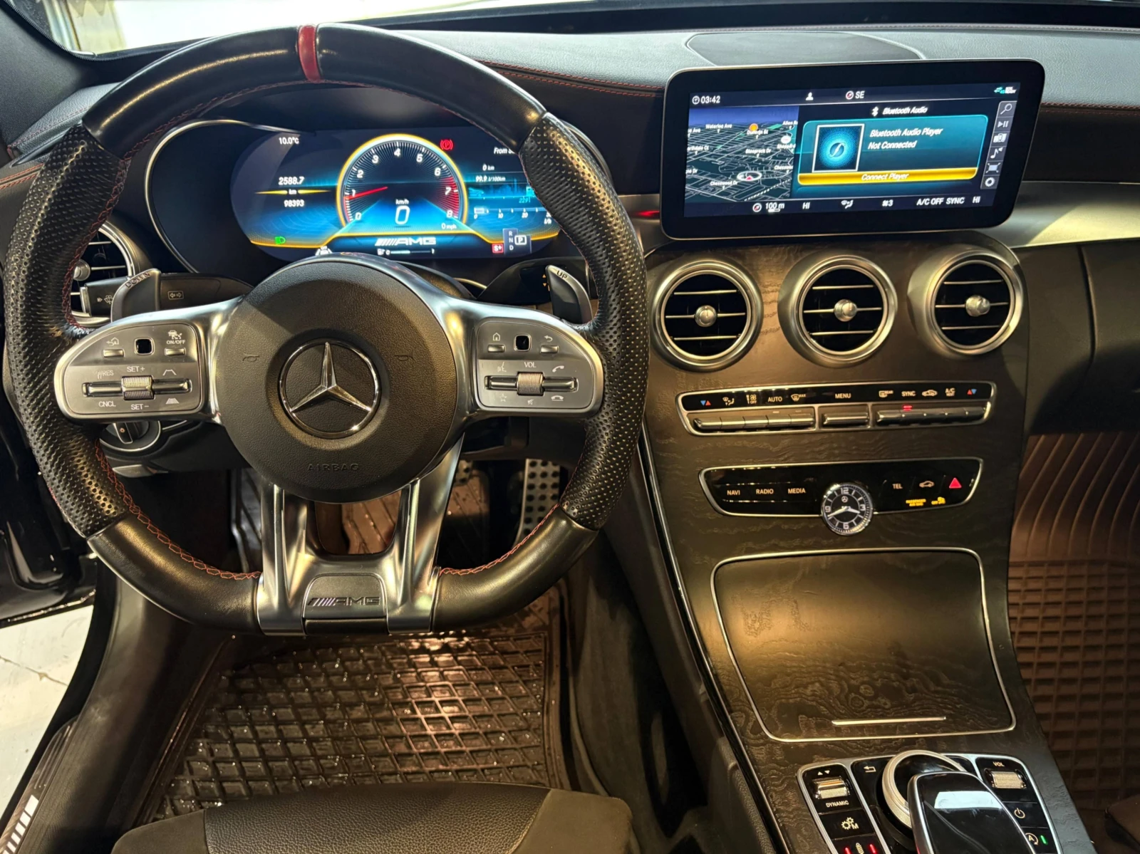 Mercedes-Benz C 43 AMG 4MATIC* DISTRONIC* 360CAMERA* BURMESTER* , снимка 8 - Автомобили и джипове - 54611860
