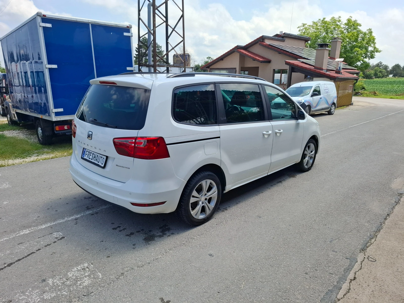 Seat Alhambra 2.0TDI Navi Камера 7мест., снимка 5 - Автомобили и джипове - 54789117