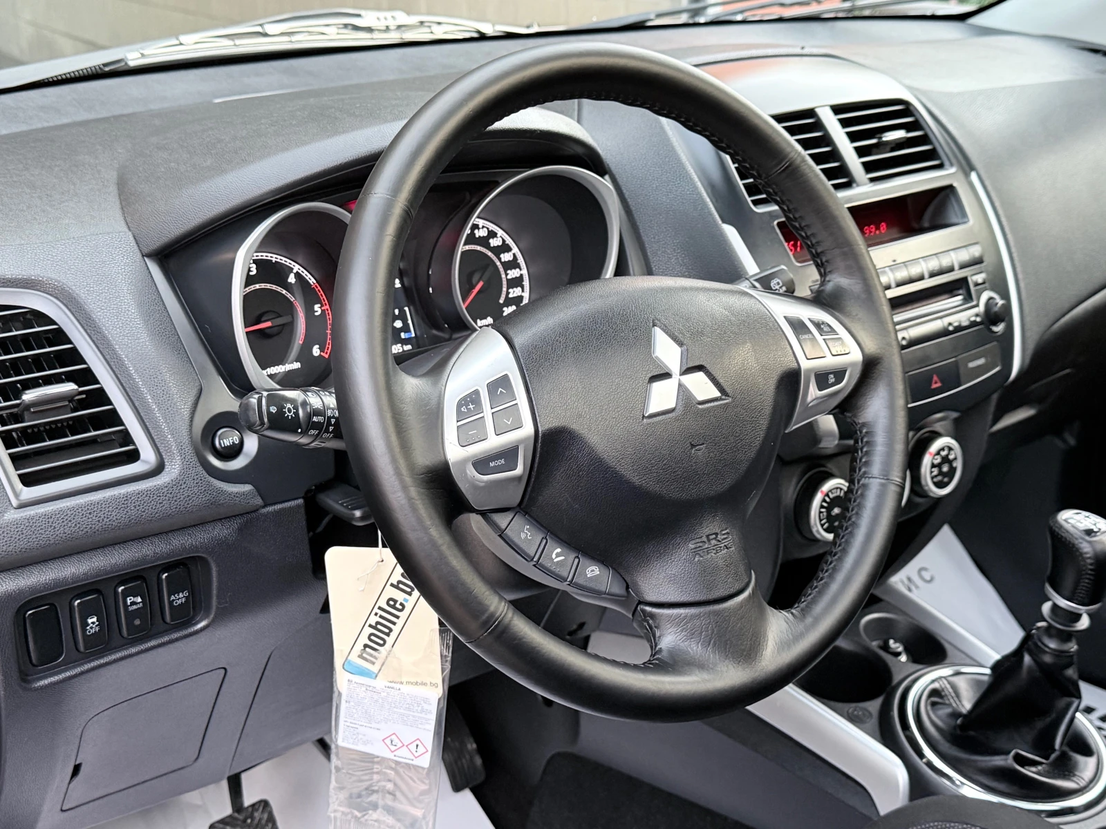 Mitsubishi ASX 1.8DI-D-150k.c.4X4* Euro5A* Панотама* Лизинг* , снимка 15 - Автомобили и джипове - 54014773