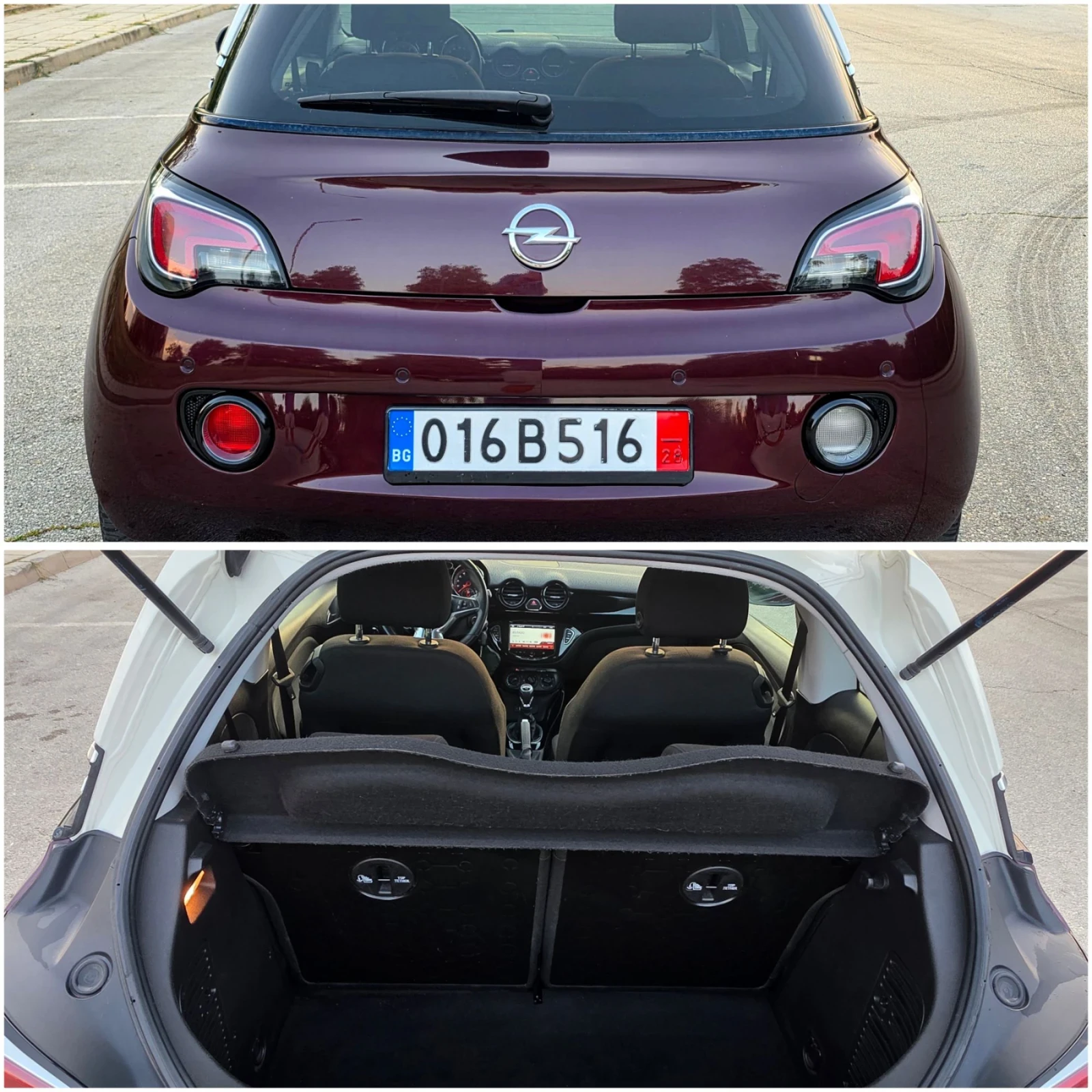 Opel Adam 1.4 87к.с 136400км!Сервизна история Опел , снимка 8 - Автомобили и джипове - 55584806