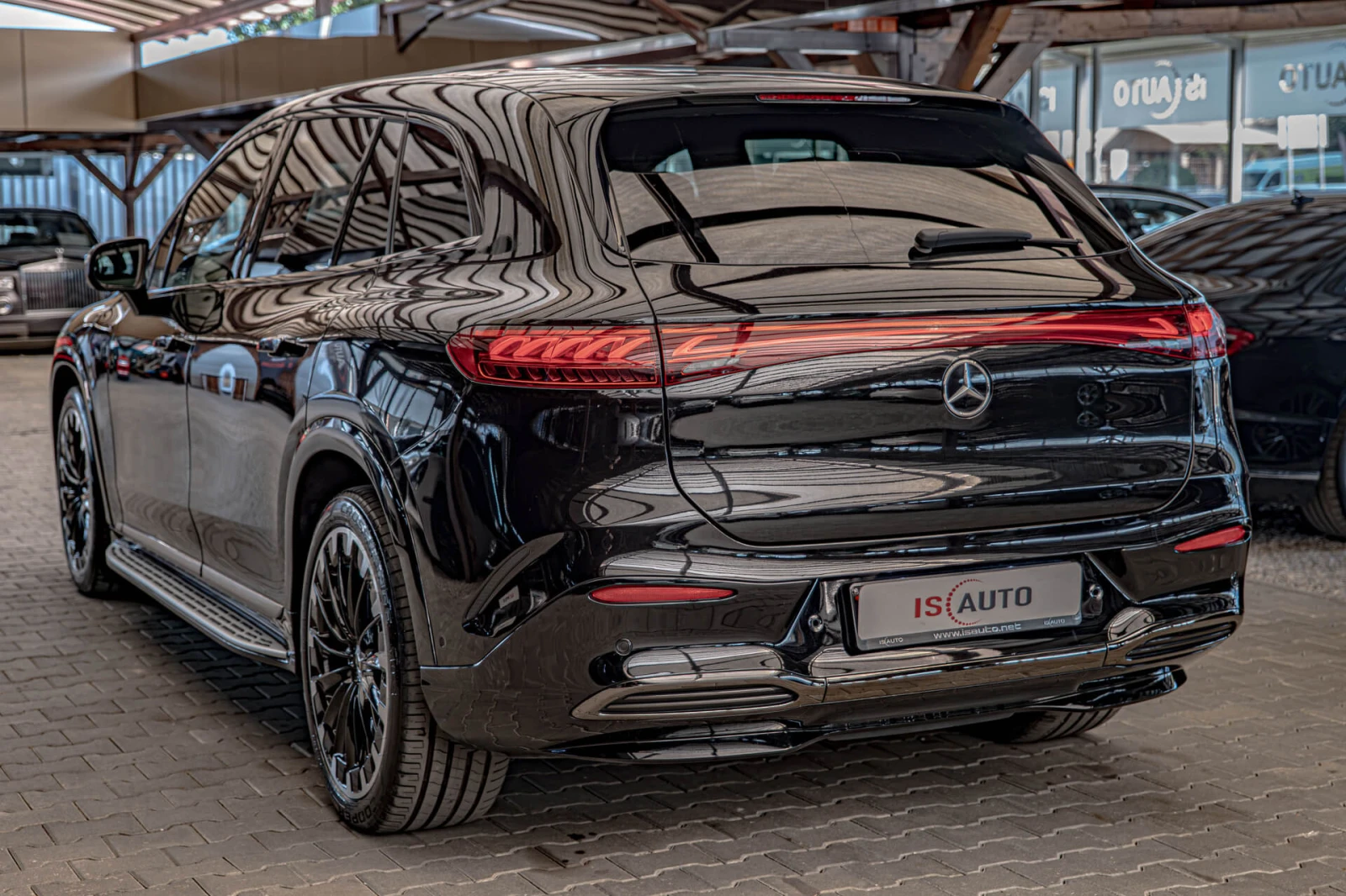 Mercedes-Benz EQS 450+ 125kWh/AMG/HuD/Hyper Screen/Burme./Pano./Карб, снимка 5 - Автомобили и джипове - 55611322