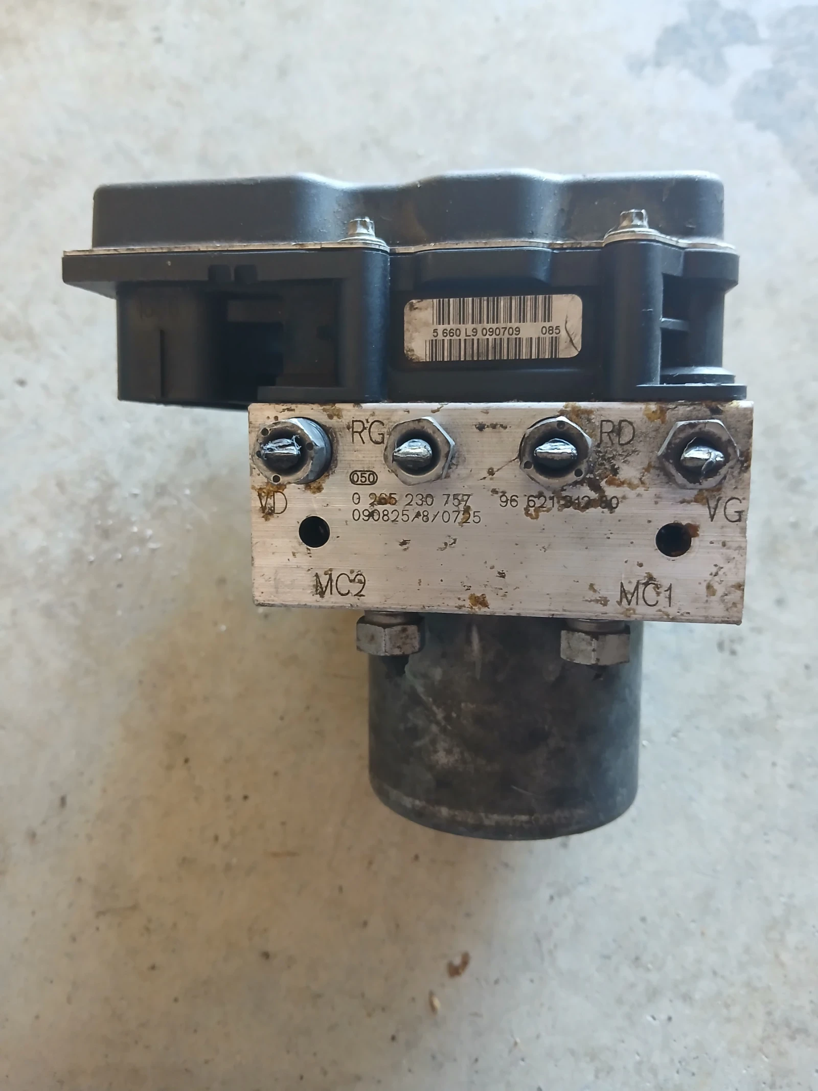 0 265 230 757 ABS помпа Citroen C5 96 621 312 80, снимка 2 - Части - 54953423