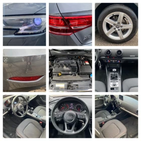 Audi A3 1.6TDI-FACELIFT-LED-NAVI-EURO6B-PDC-6ск-2017г-115k, снимка 17