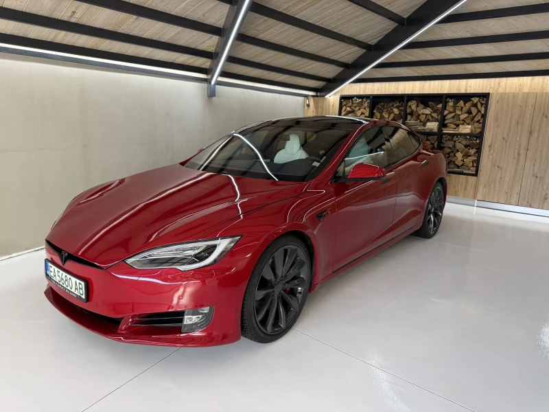 Tesla Model S P100D , снимка 1 - Автомобили и джипове - 48949638