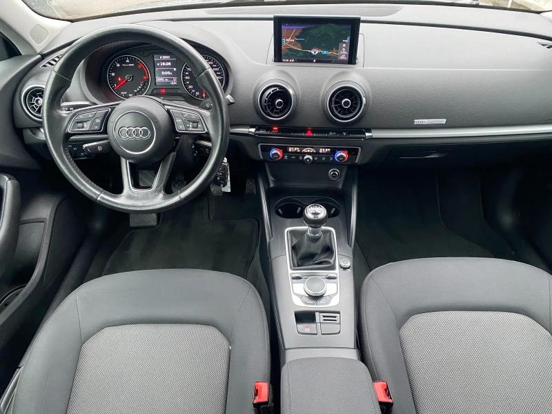 Audi A3 1.6TDI-FACELIFT-LED-NAVI-EURO6B-PDC-6ск-2017г-115k, снимка 11 - Автомобили и джипове - 49542473