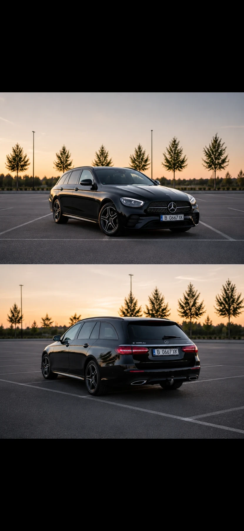 Mercedes-Benz E 300 de AMG 4MATIC | BURMESTER| DISTRON PLUS| PANORAMA, снимка 4 - Автомобили и джипове - 52427935