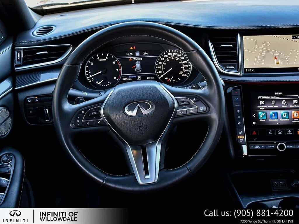 Infiniti QX50 * Sport * CARFAX * ЦЕНА ДО БГ, снимка 13 - Автомобили и джипове - 53771527