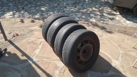 Гуми с джанти Kleber 195/65R15, снимка 1 - Гуми и джанти - 47341894