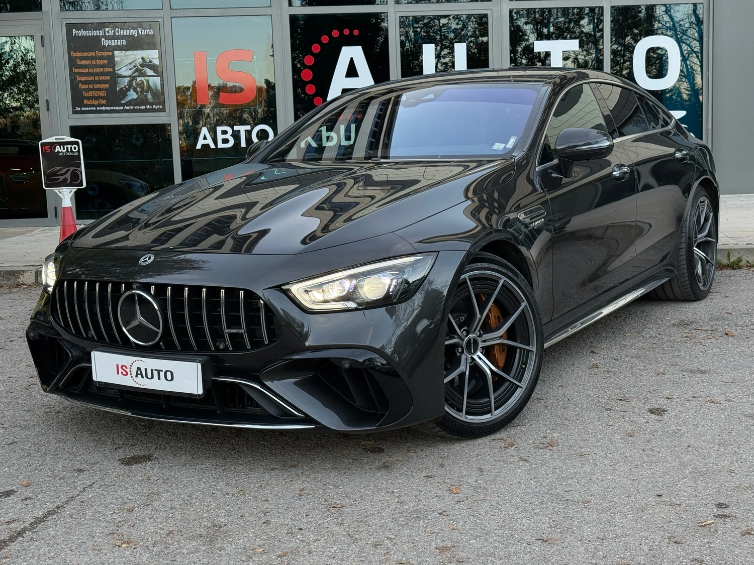 Mercedes-Benz AMG GT 63S/E-Performance/Burmester/HuD//Ceramika | Mobile.bg   1