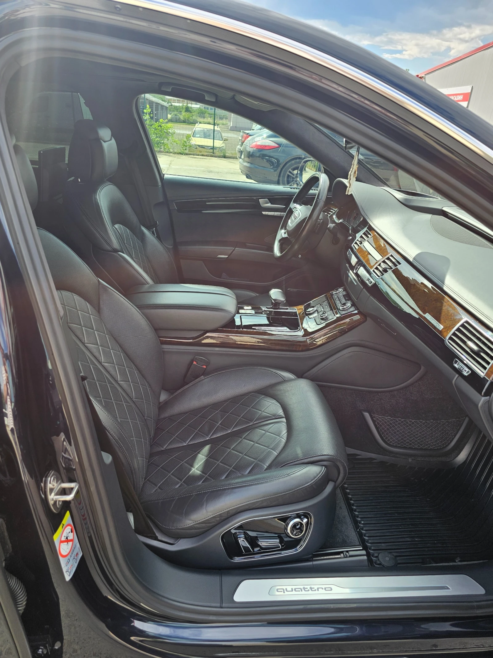 Audi A8 3.0TDI-MASSAGE-HEADUP-360-КАМЕРА-ВАКУМ-MATRIX, снимка 13 - Автомобили и джипове - 55088035