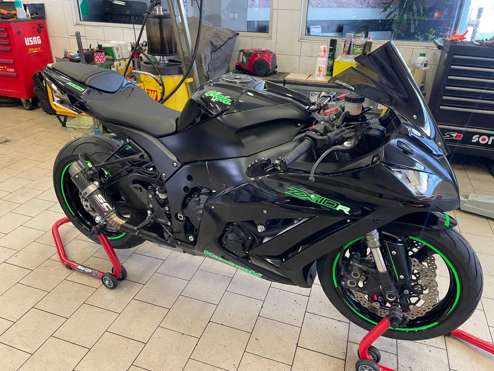 Kawasaki Ninja Zx10r SWISS , снимка 9 - Мотоциклети и мототехника - 54022113