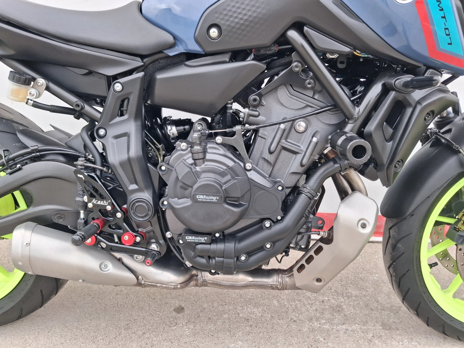 Yamaha Mt-07 A2 ABS, снимка 12 - Мотоциклети и мототехника - 56705705