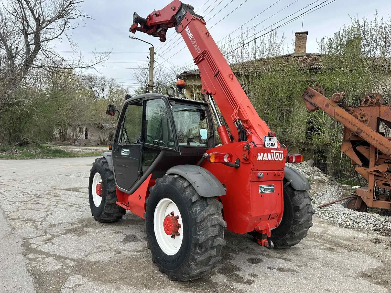 Телескопичен товарач Manitou mlt 629 t - изображение 7