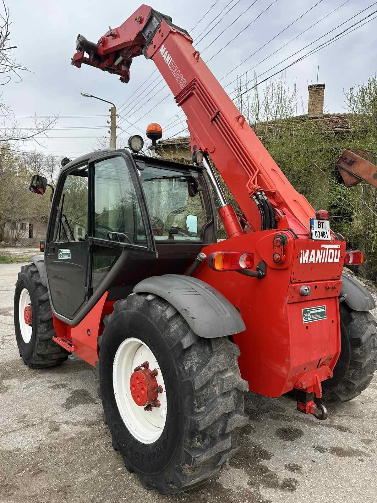 Телескопичен товарач Manitou mlt 629 t - изображение 5
