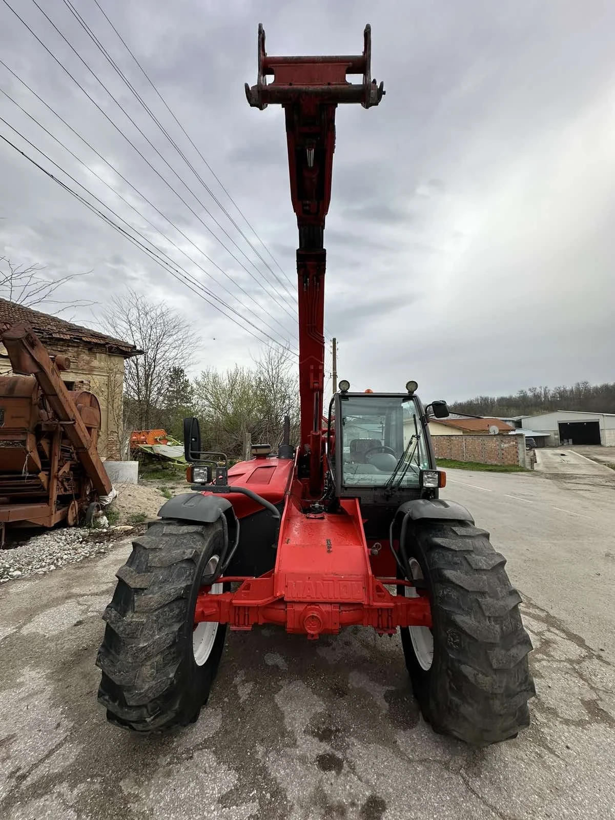 Телескопичен товарач Manitou mlt 629 t - изображение 3