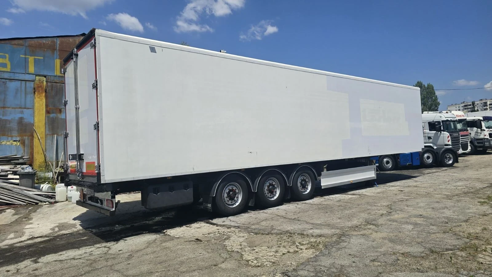 Полуремарке Други FABAG , CARRIER VECTOR 1550 / 2.60 вис., снимка 7 - Ремаркета - 55068919