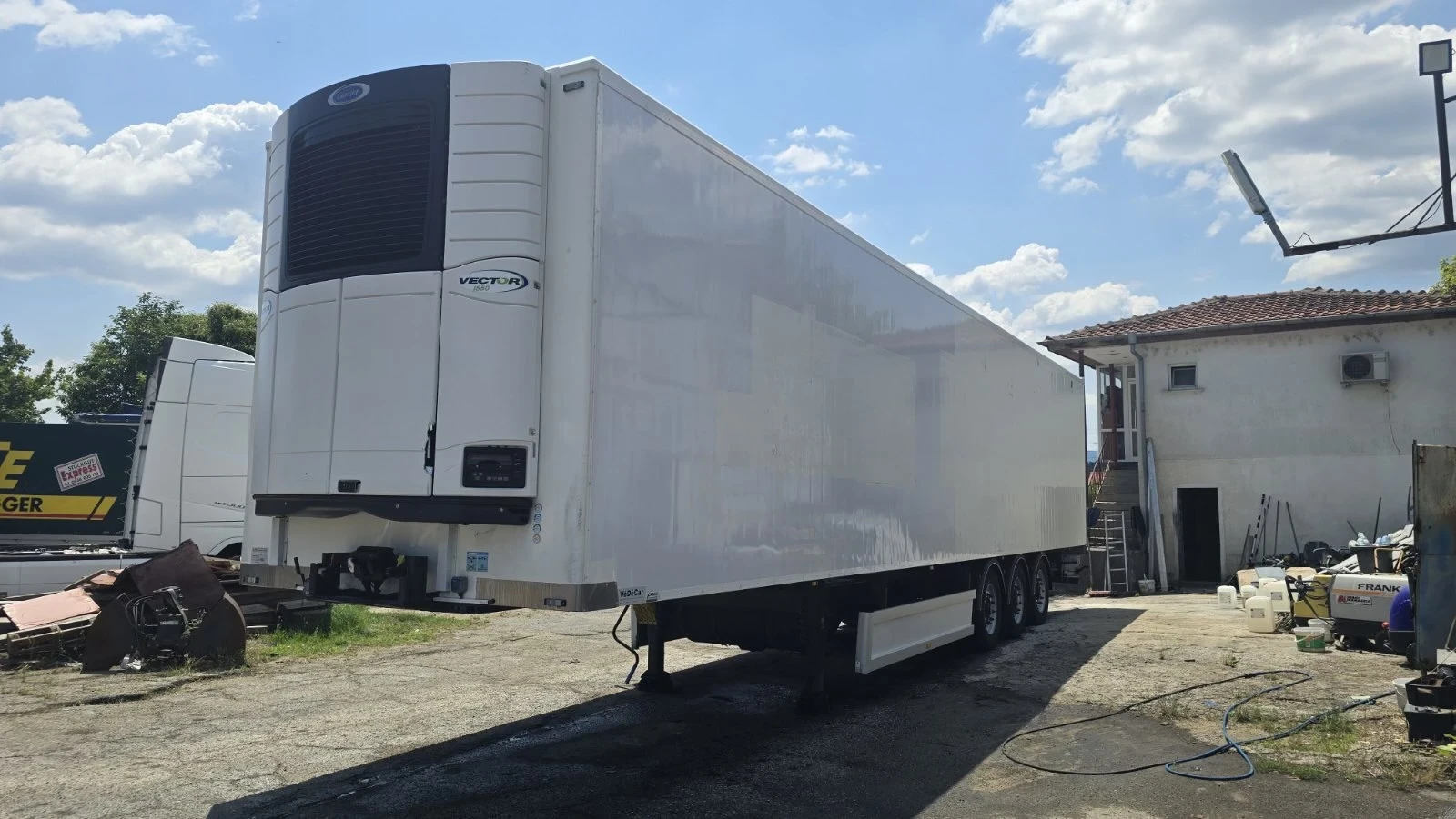 Полуремарке Други FABAG , CARRIER VECTOR 1550 / 2.60 вис., снимка 2 - Ремаркета - 55068919
