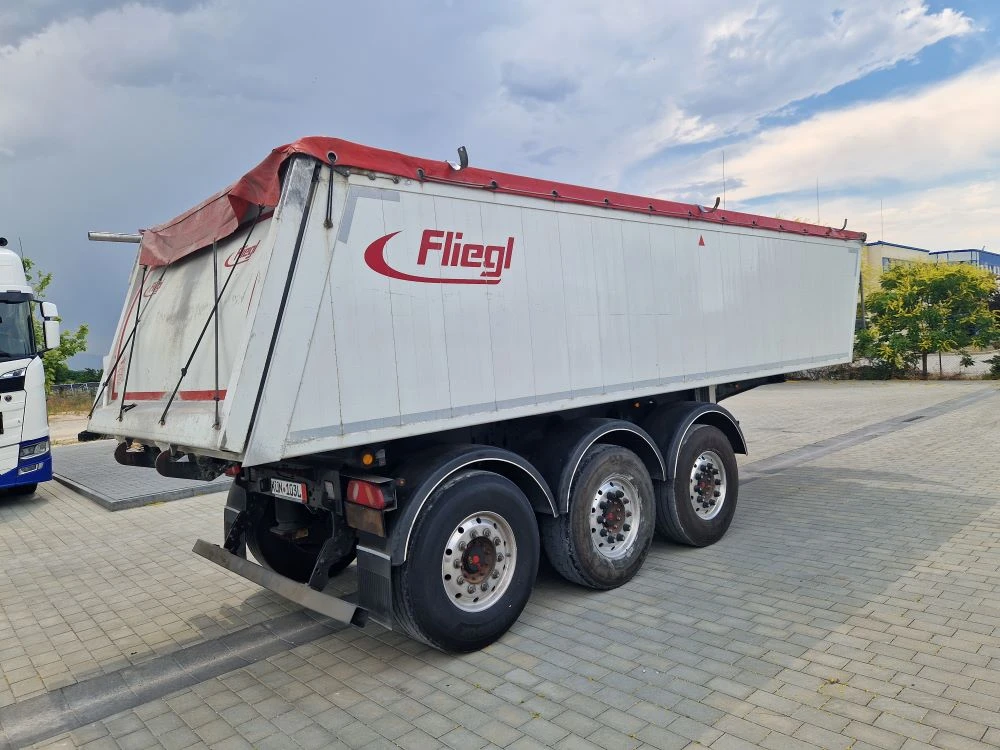Полуремарке Fliegl SDS01 алуминиева гондола, снимка 3 - Ремаркета - 55084658