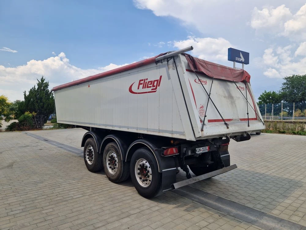 Полуремарке Fliegl SDS01 алуминиева гондола, снимка 4 - Ремаркета - 55084658