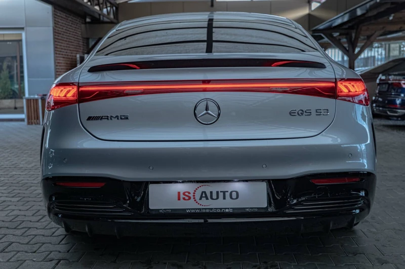 Mercedes-Benz EQS 53 AMG Dynamic PLUS/Burmester/Hyper Screen/Керамик, снимка 4 - Автомобили и джипове - 52012070