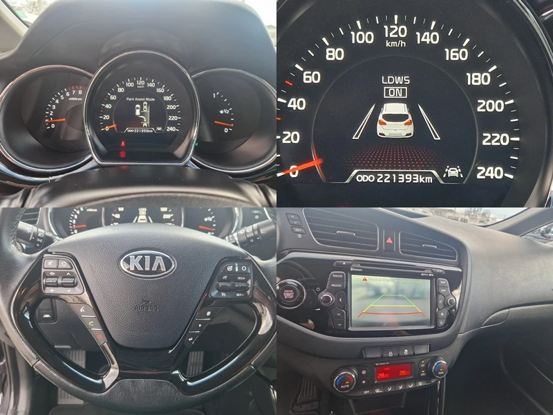 Kia Ceed 1.6i КАМЕРА/НАВИ/ДИГИТАЛ/САМОПАРКИРАНЕ/ЛАНЕ/КЕЙЛЕС, снимка 14 - Автомобили и джипове - 53420902