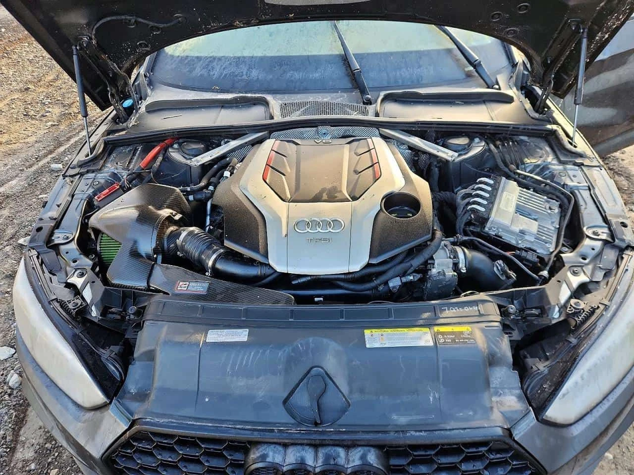 Audi S5 /CARFAX/ЗАСТРАХОВАТЕЛ/ЦЕНА ДО БГ , снимка 11 - Автомобили и джипове - 55259392