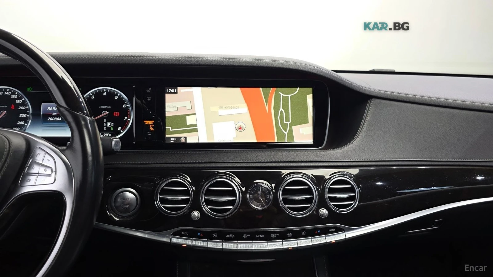 Mercedes-Benz S 400 LONG* 4MATIC* МОНИТОРИ* МАСАЖ* ОБДУХВ* BURMAST* ПА, снимка 12 - Автомобили и джипове - 55340771