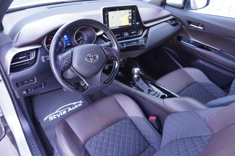 Toyota C-HR Hybrid Lounge, БЯЛА ПЕРЛА/БЕЗУПРЕЧЕН!!, снимка 9 - Автомобили и джипове - 53447323
