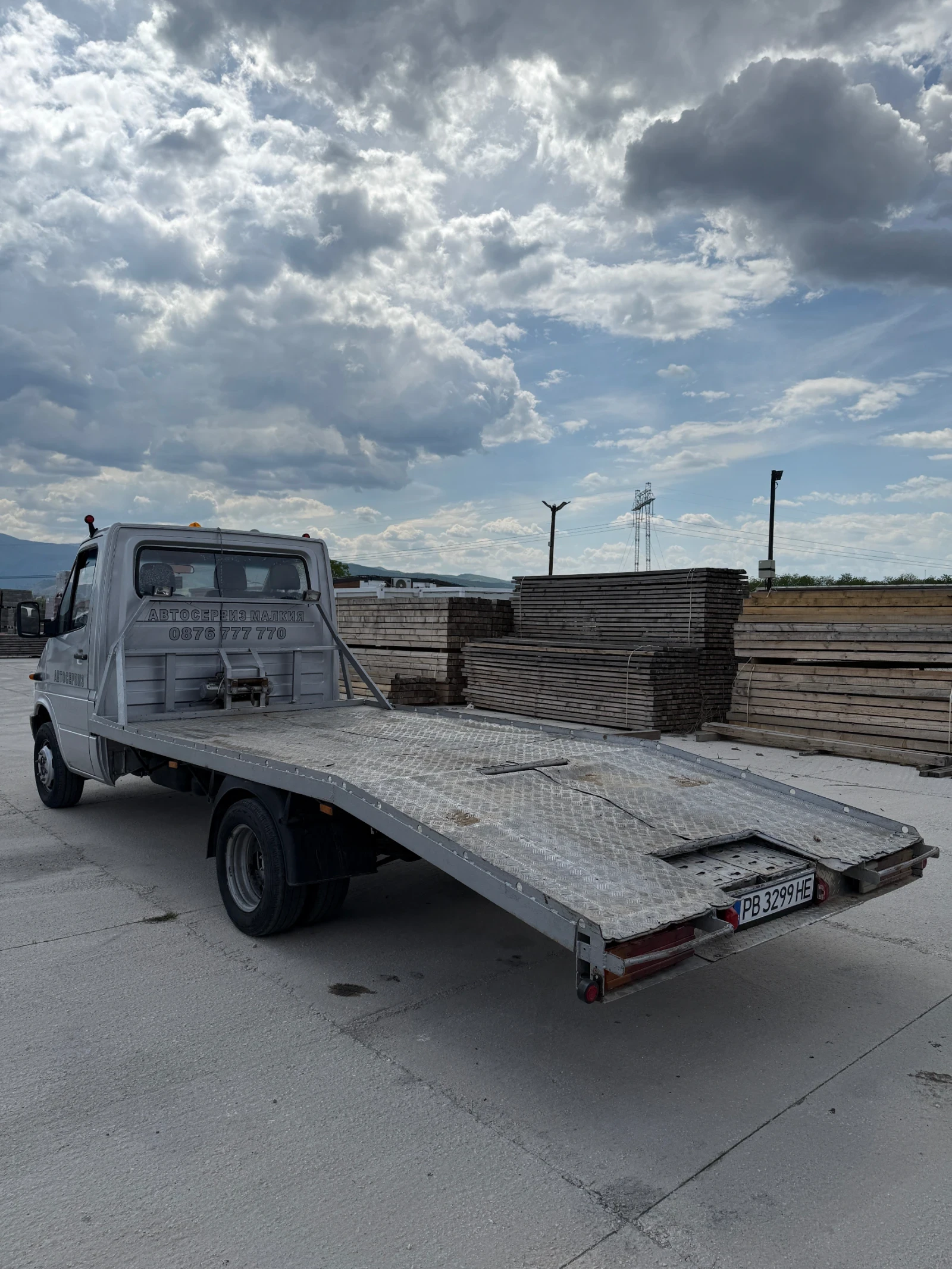 Mercedes-Benz Sprinter 412 Двойна гума* Пътна Помощ* Лебедка - изображение 4