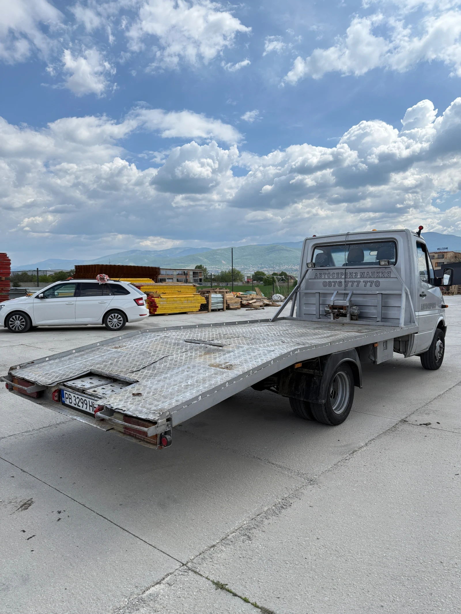 Mercedes-Benz Sprinter 412 Двойна гума* Пътна Помощ* Лебедка - изображение 5