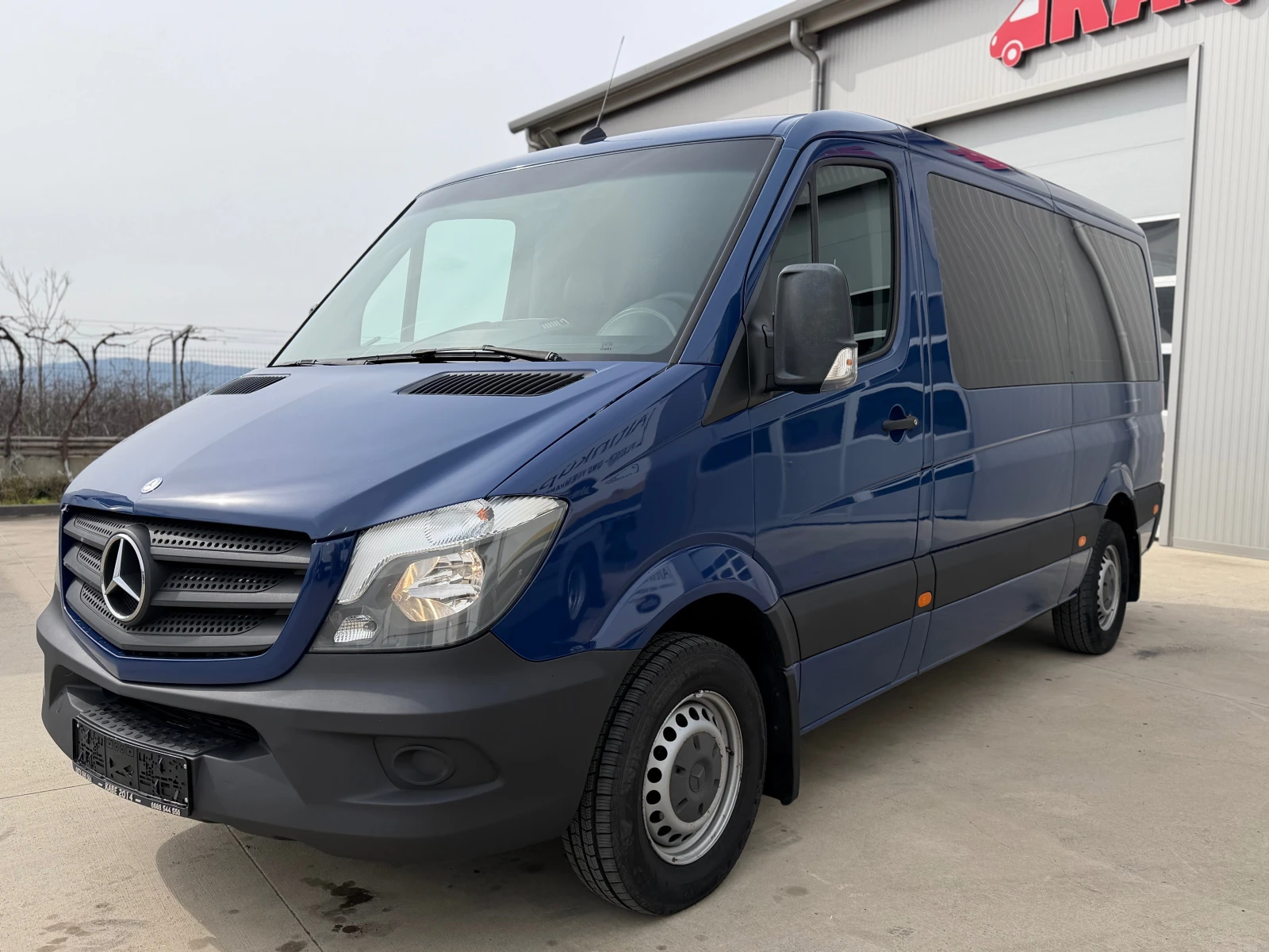 Mercedes-Benz Sprinter 313 9-МЕСТЕН!ТОП!2xКЛИМА!, снимка 3 - Бусове и автобуси - 53911551