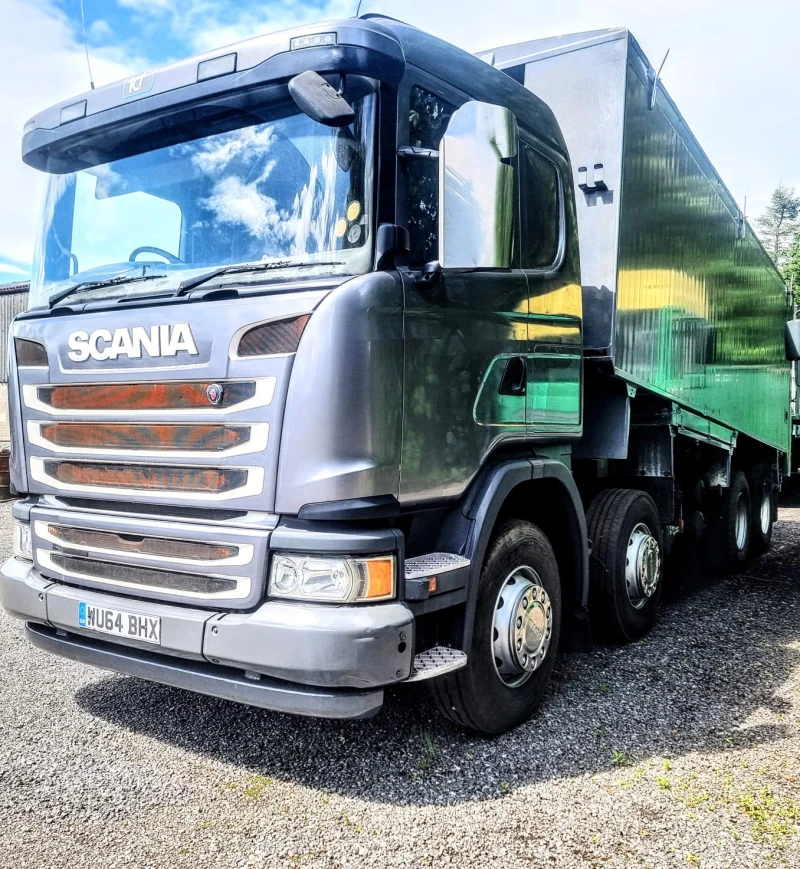 Scania G 380 8x4  ЗЪРНОВОЗ , снимка 2 - Камиони - 49347118