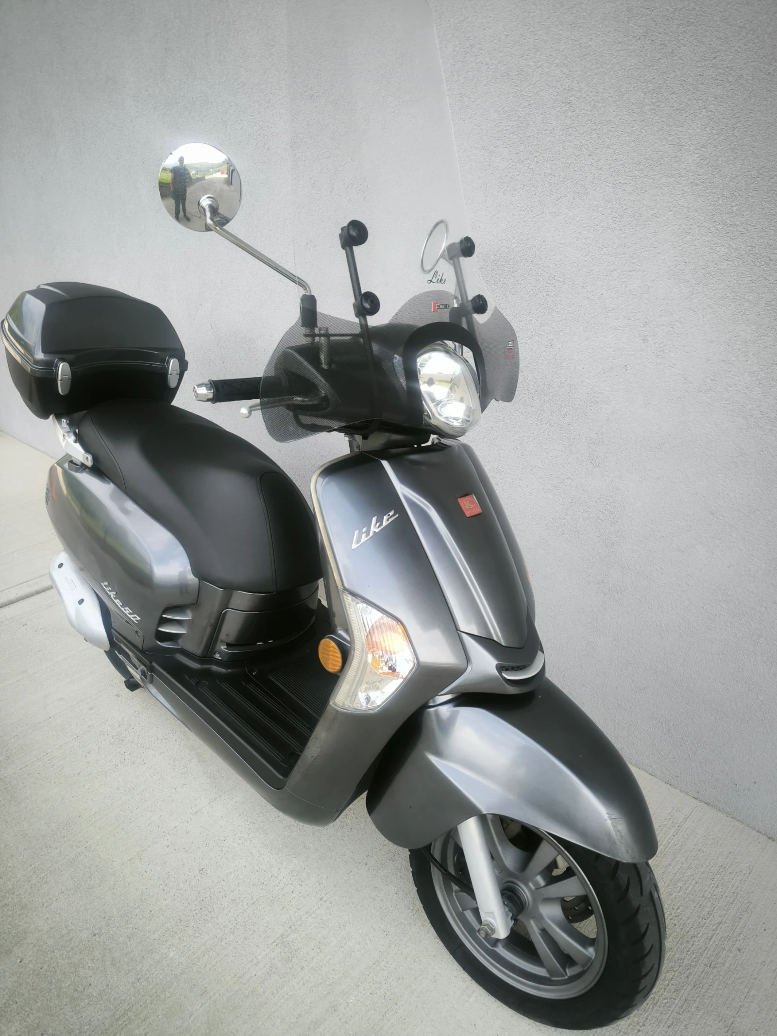 Kymco Like Мотопед 50 кубика 2Т, 2011 година  - изображение 7