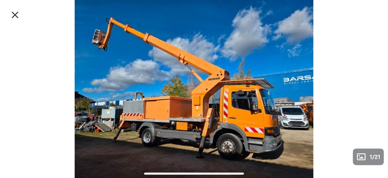 Автовишка Mercedes-Benz RUTHMAN STEIGER