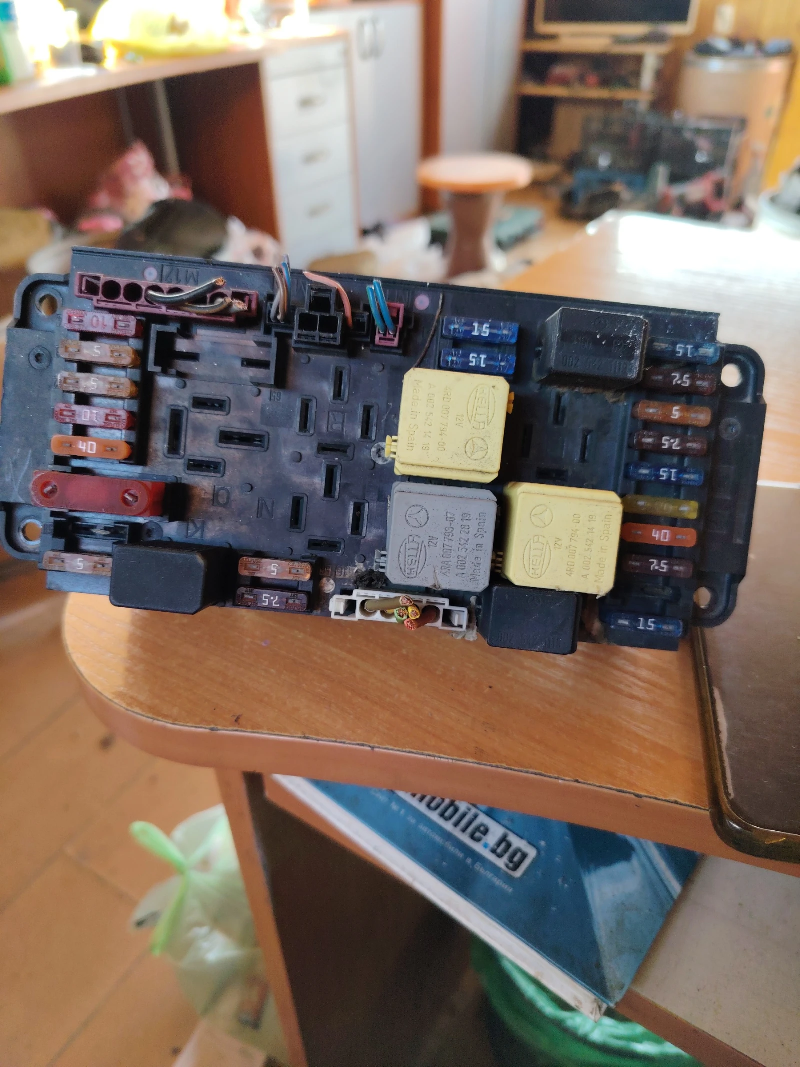 2035452701 преден сам модул мерцеде, снимка 2 - Части - 54155309