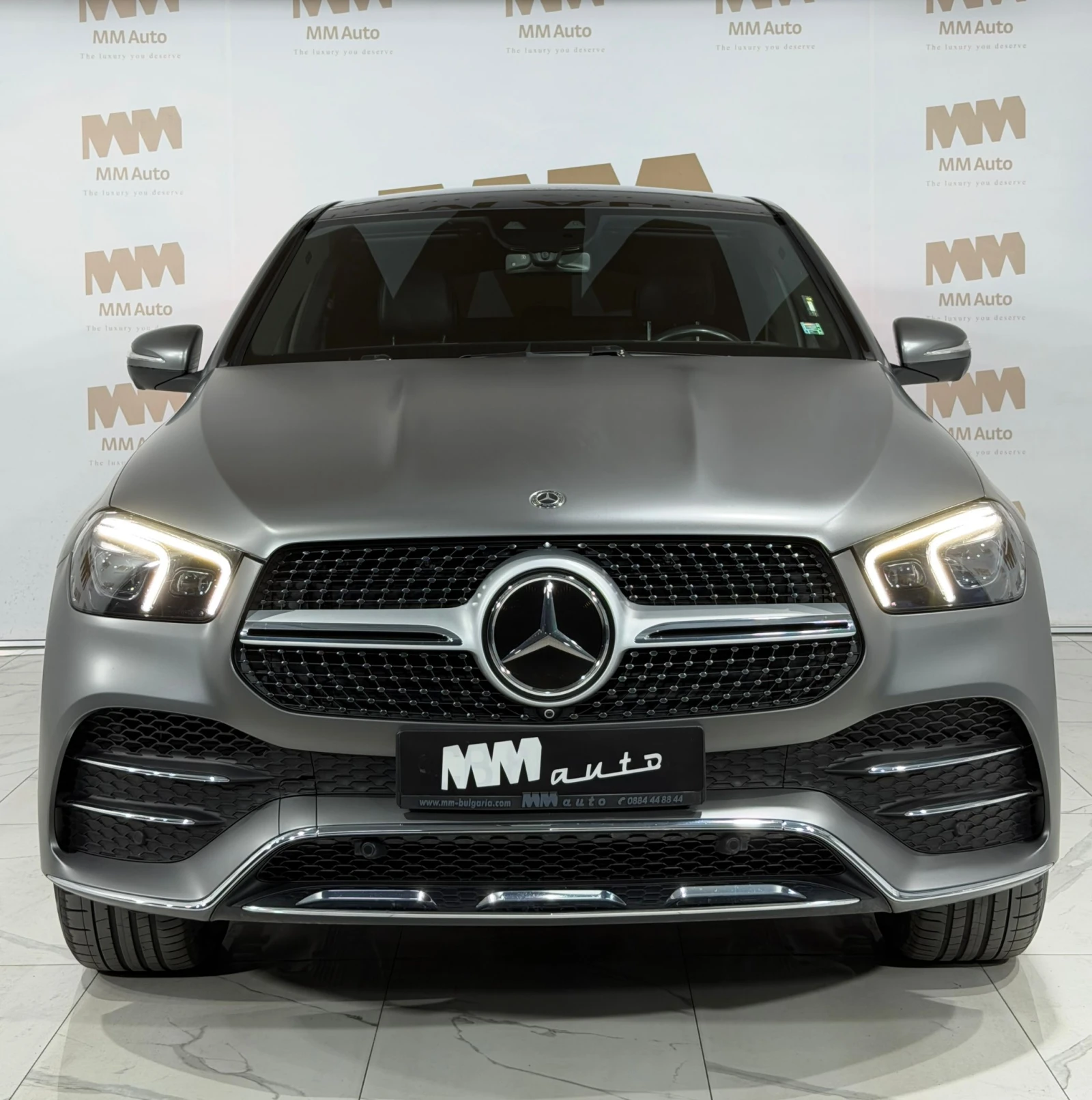 Mercedes-Benz GLE 400 d 4Matic Coupe AMG* * HuD* Pano* Burmester | Mobile.bg   4