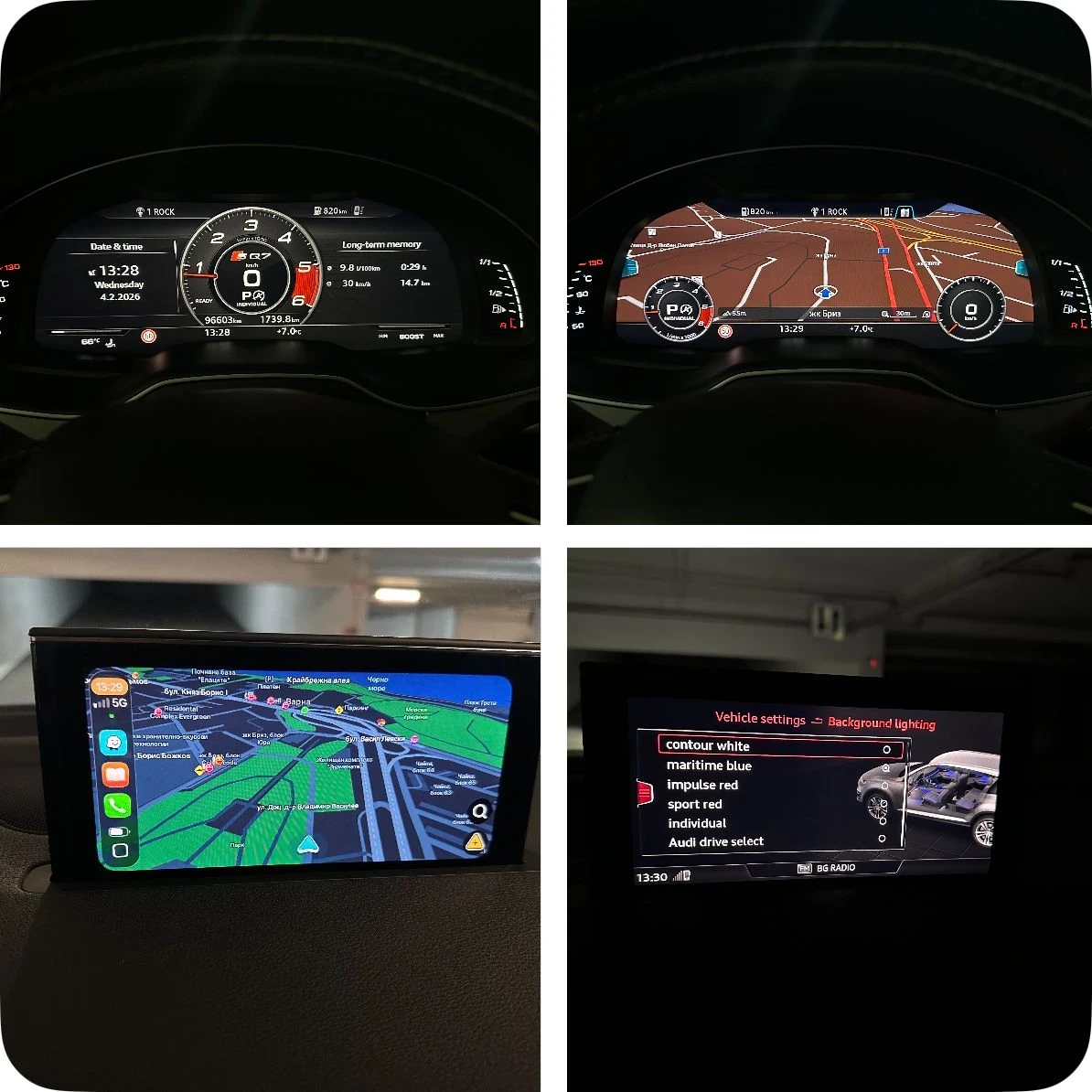 Audi SQ7 V8T 98000 КМ ГОТОВ ЛИЗИНГ, снимка 14 - Автомобили и джипове - 54088793