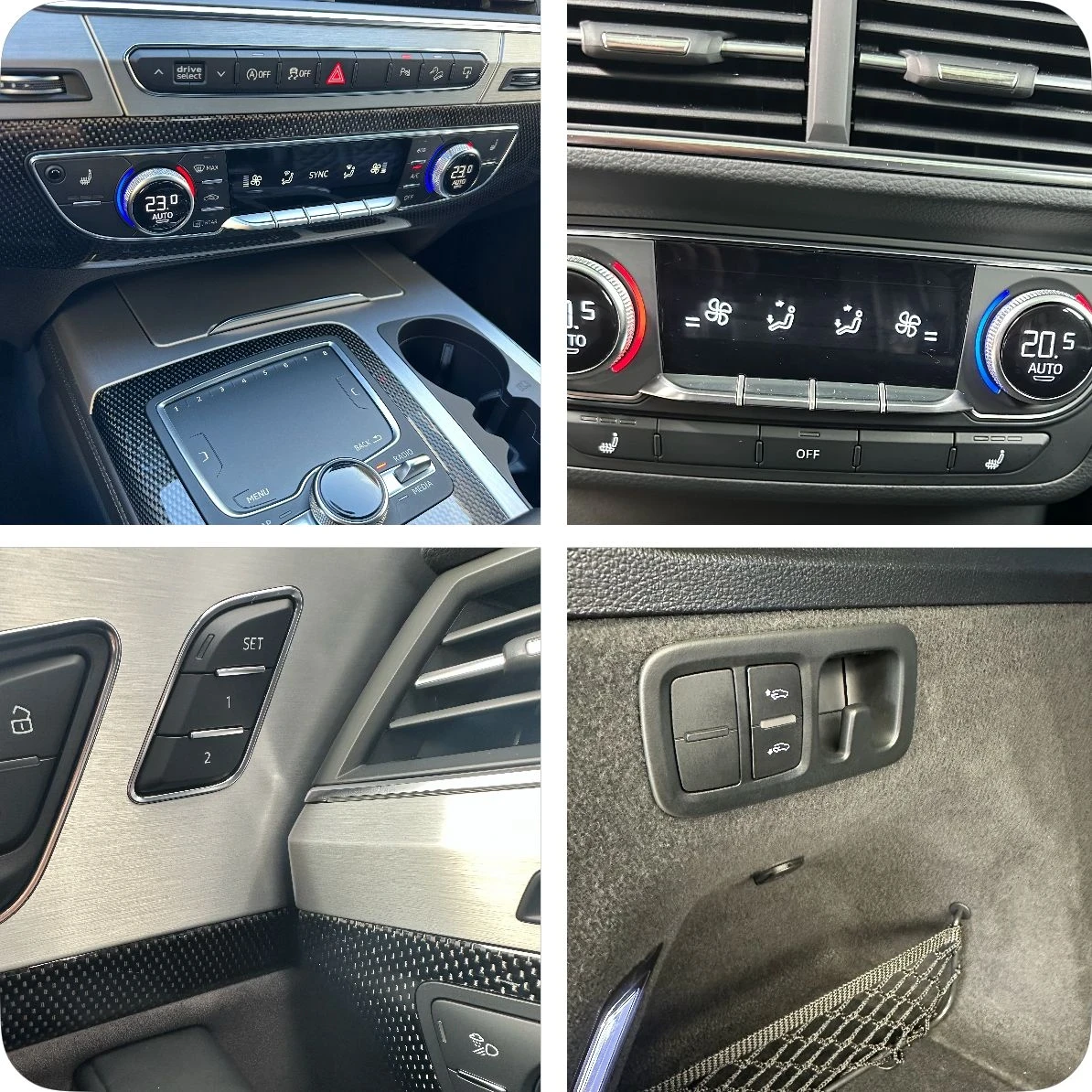 Audi SQ7 V8T 98000 КМ ГОТОВ ЛИЗИНГ, снимка 13 - Автомобили и джипове - 54088793