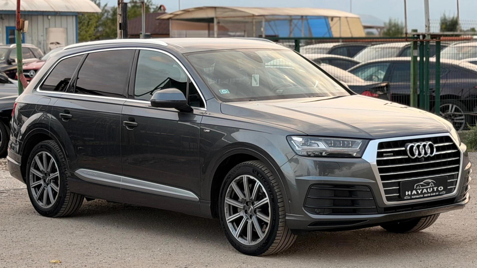 Audi Q7 50TDI= QUATTRO= S-LINE= KEYLESS= 7МЕСТА= , снимка 3 - Автомобили и джипове - 55665430