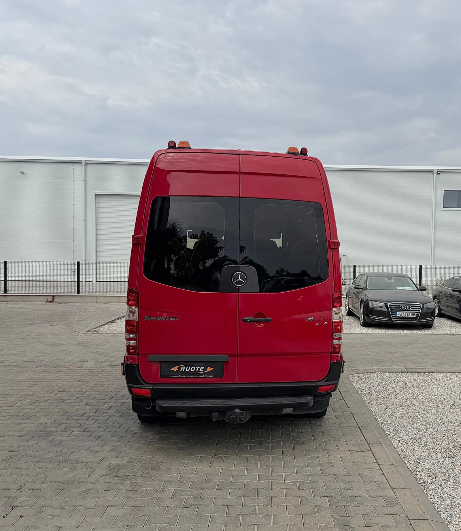 Mercedes-Benz Sprinter 516 4x4 14 Местен /Климатик/, снимка 5 - Бусове и автобуси - 55900073