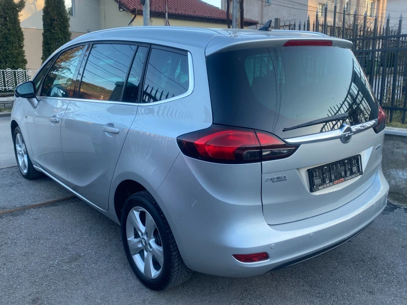 Opel Zafira 1.4ТURBO-140k.s.-ГАЗ-7-местен-EURO6B-6ск.-2015г!!!, снимка 4 - Автомобили и джипове - 49427526