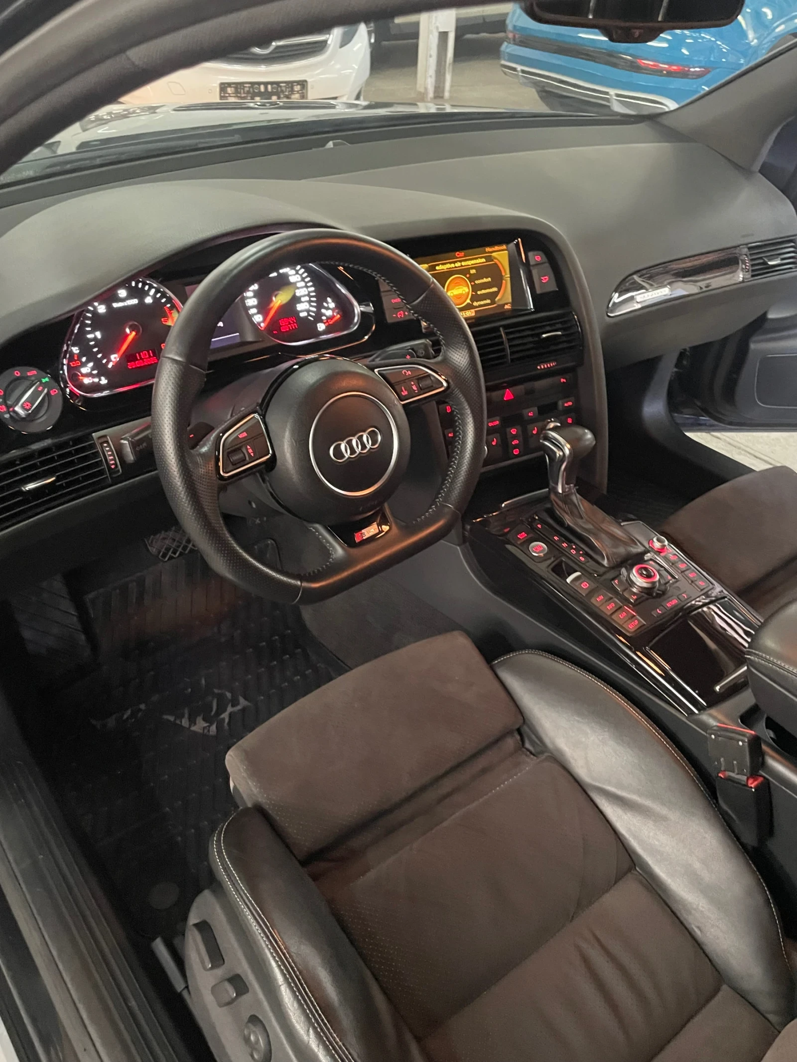 Audi A6 3.0 TDI/Sline/въздух/Кейлес/Фуллл/НОВА!!! - изображение 10
