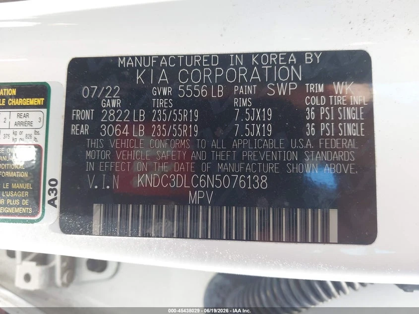 Kia EV6 Wind, снимка 9 - Автомобили и джипове - 55188197