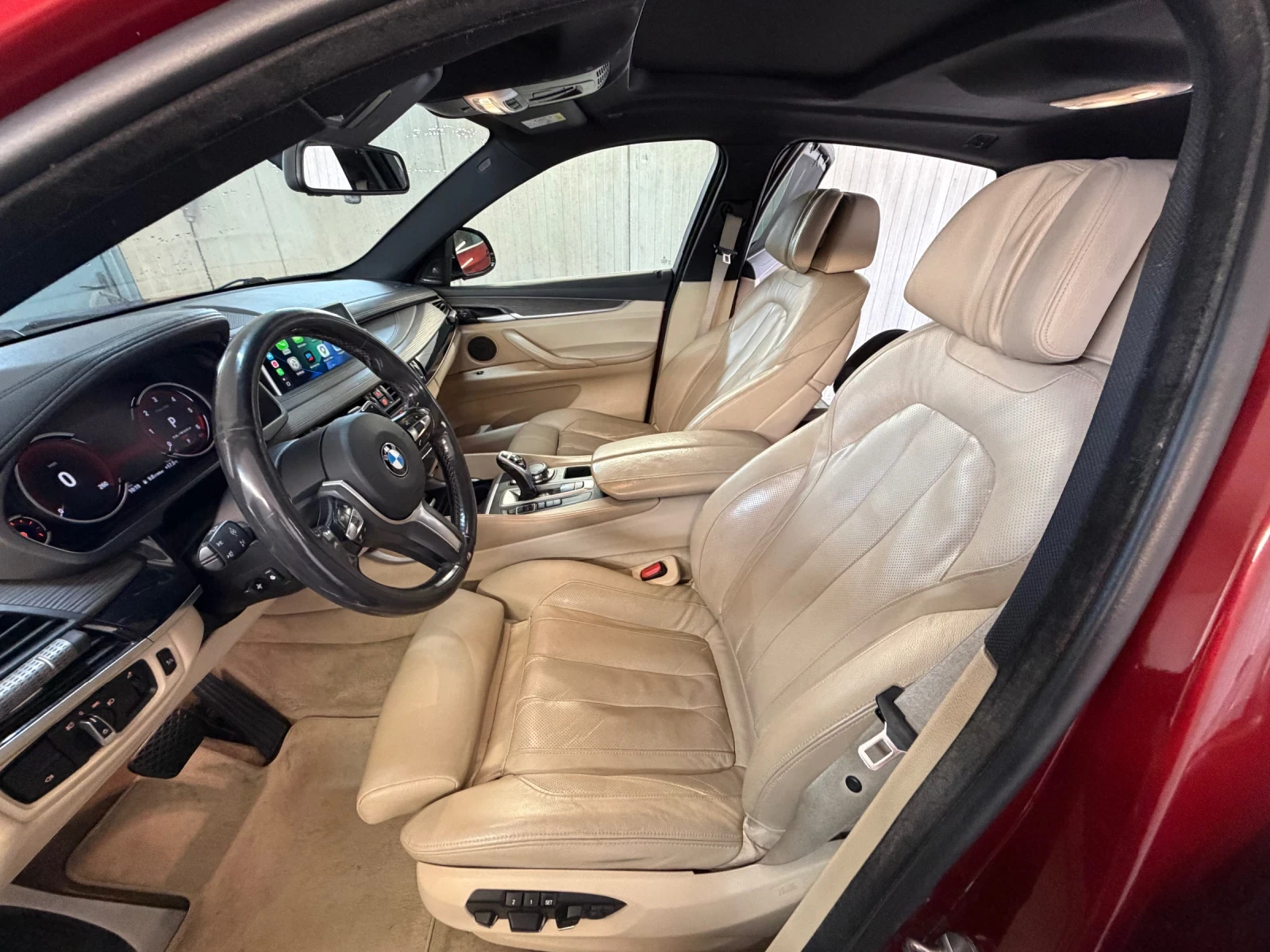 BMW X6 M50d xDrive Обслужена в М Кар за 20 000 лв! ЛИЗИНГ, снимка 9 - Автомобили и джипове - 56121038
