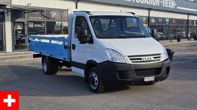 Iveco Daily 35C15 3.0D 6SP CH-420х200см-КЛИМА-ПОДСИЛЕНИ РЕСОРИ, снимка 1 - Бусове и автобуси - 48521990