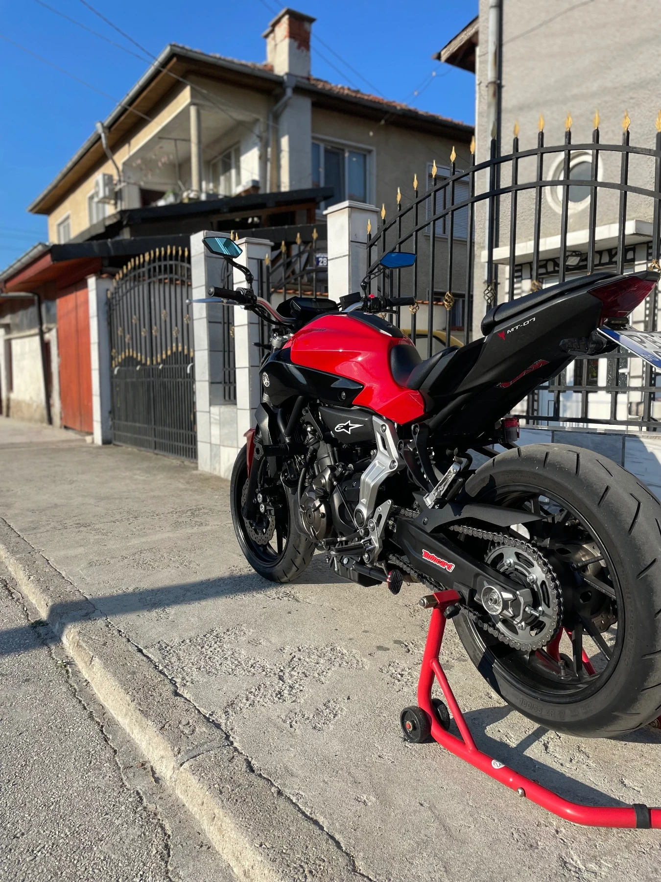 Yamaha Mt-07 A2 - изображение 5